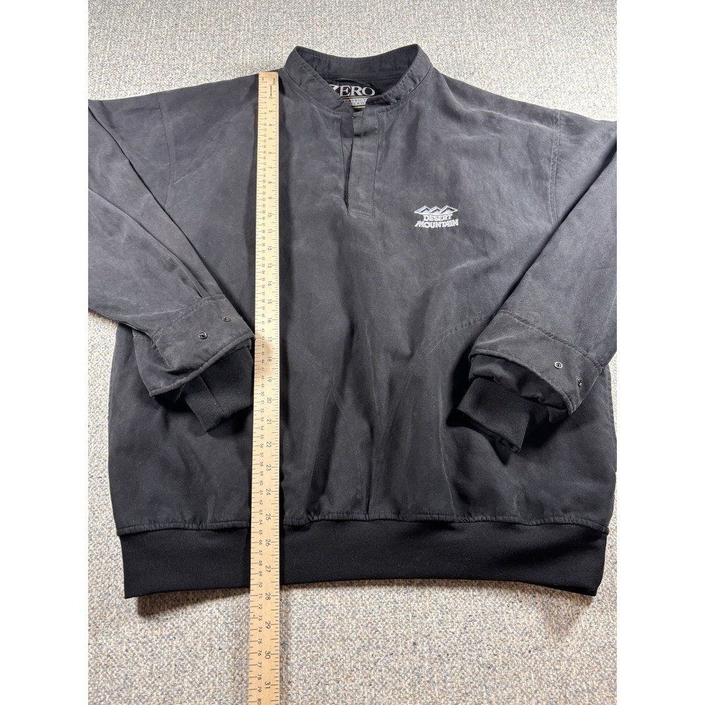 Zero Restriction Jacket Pullover 1/4 Snap Usa Mad… - image 5